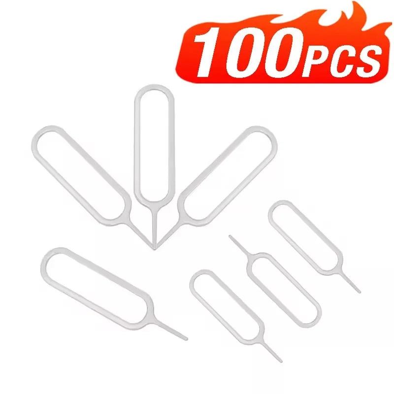 1 10 50 Universal Anti-lost Sim Card Pin Eject Needle Remover Iphone Zpaxo