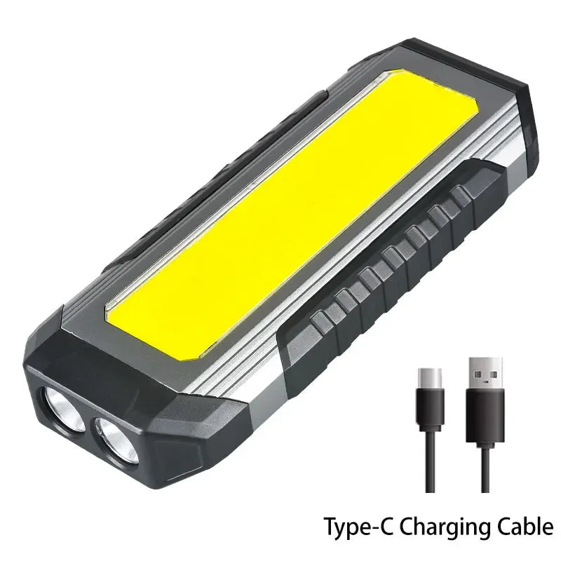 ESMARTER Magnetic COB LED Work Light – 4000mAh Rechargeable Torch Rechargeable Work Light Zpaxo KXK586