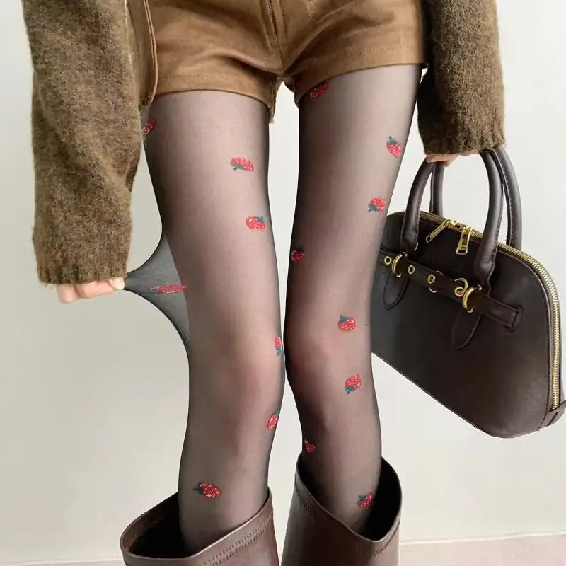 Fashion Semi Sheer Tights Thin Stretch Fit Slimming Sexy Pantyhose Zpaxo One Size A3