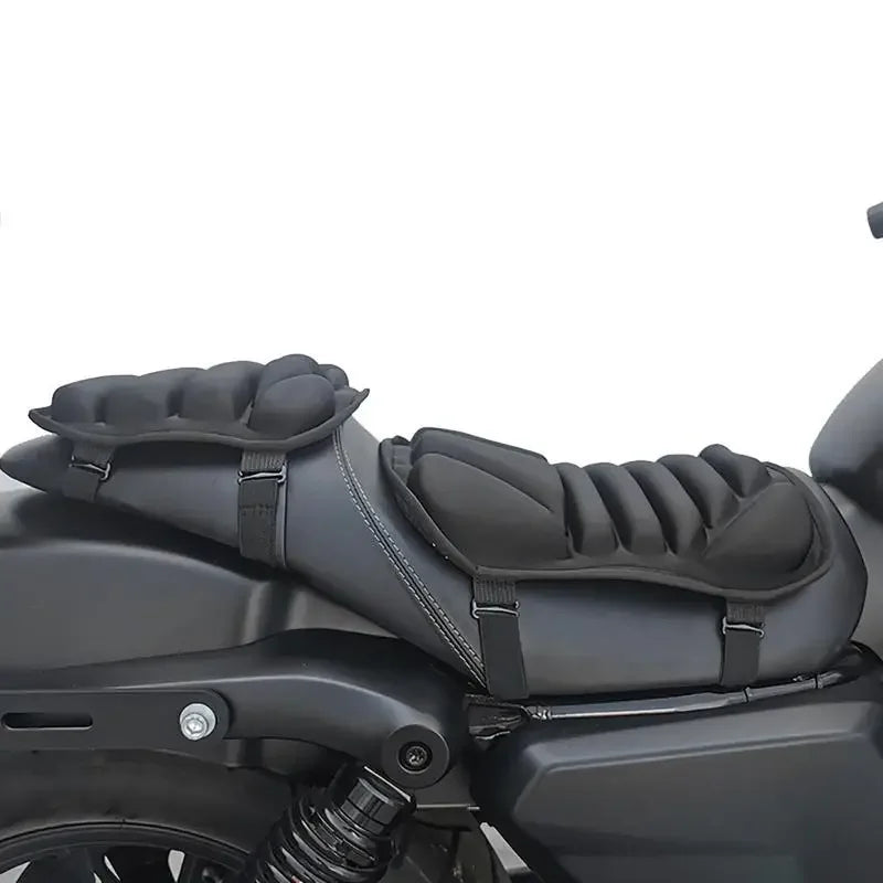 2-Pack Motorcycle 3D Gel Seat Cushion – Breathable Universal Pad