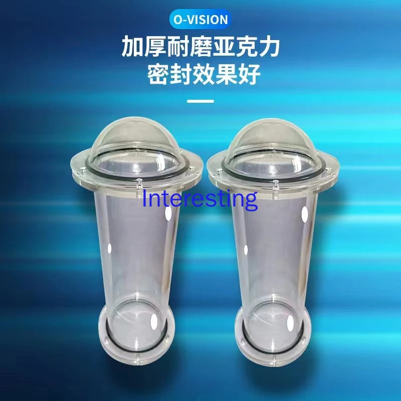 Customized ROV Sealed Cabin for Student Competition Acrylic Waterproof Cabin Underwater Robot Cabin Shallow Water Use Zpaxo
