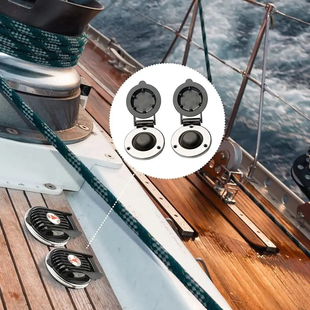 12V/24V Marine Windlass Foot Switch Marine Grade Safety Boat Windlass Switch Durable Universal Windlass Up and Down Switch Zpaxo