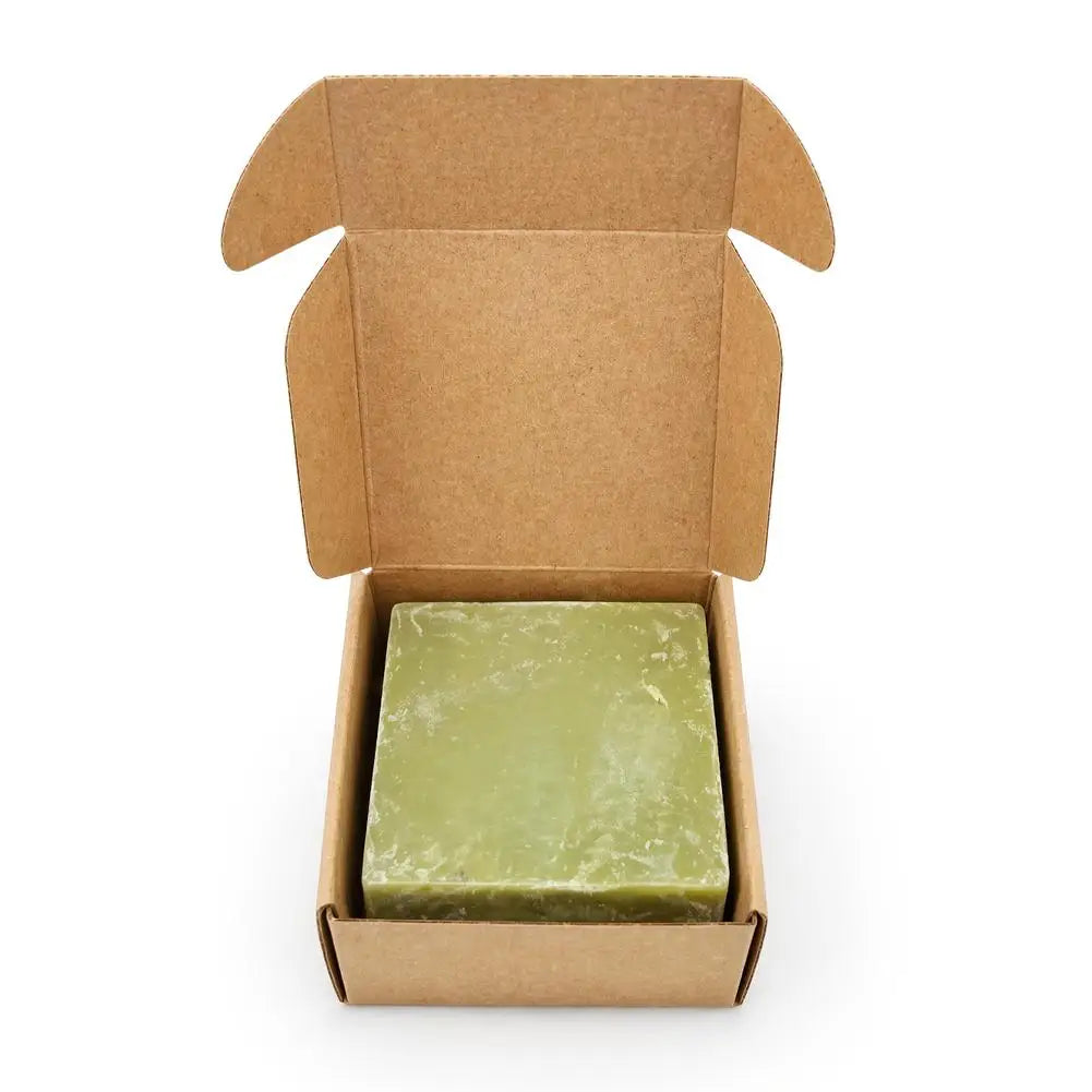 Ancient Soap Natural Skin-Soothing Olive Oil Handmade Soap Set - De-tangling Facial Soap - Gift Set Zpaxo with box