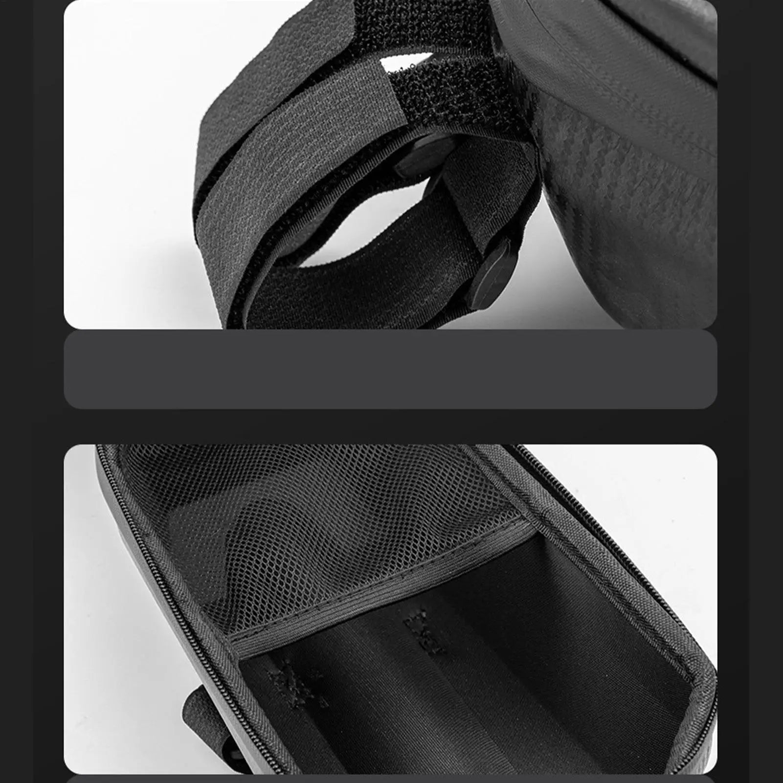 Electric Scooter Bag Cycling Handlebar Pouch Adjustable Electric Scooter Handlebar Bag 4L for Camping Mountain Urban Dirtbike Zpaxo