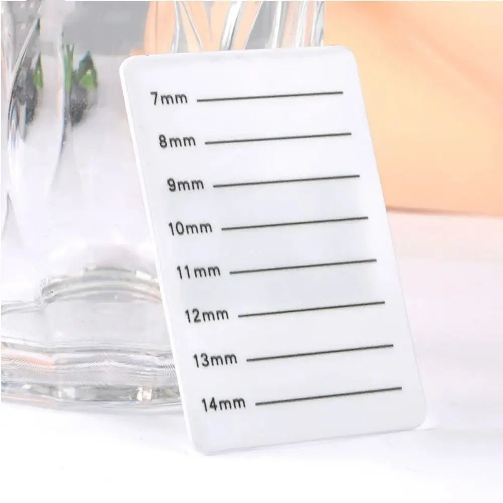 Acrylic Eyelash Extension Organizer Pallet False Lash Stand Tile Zpaxo