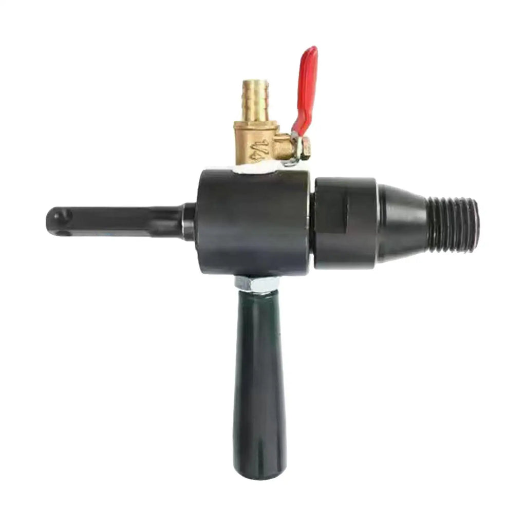 Electric Drill Water Drilling Tool Compact Professional Easy to Use Adjustable Drill Bit Adapter Replacement Connecting Rod Zpaxo Square Shank