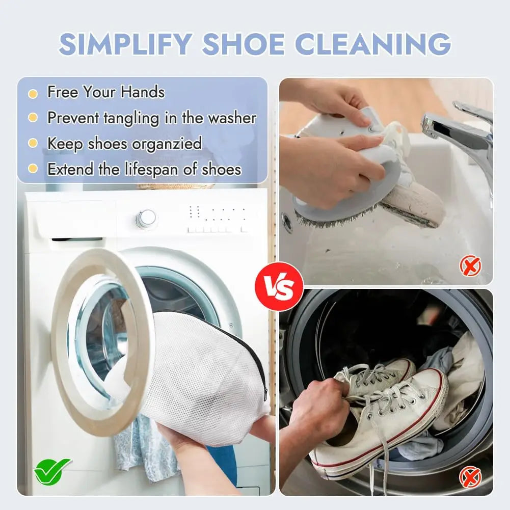 Shoe Laundry Mesh Bags – Anti-Deformation Sneaker Protector