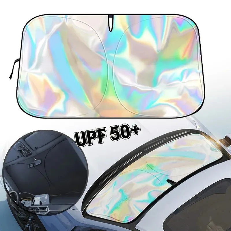 Car Windshield Sunshade – Aluminum Foil UV Sun Cover