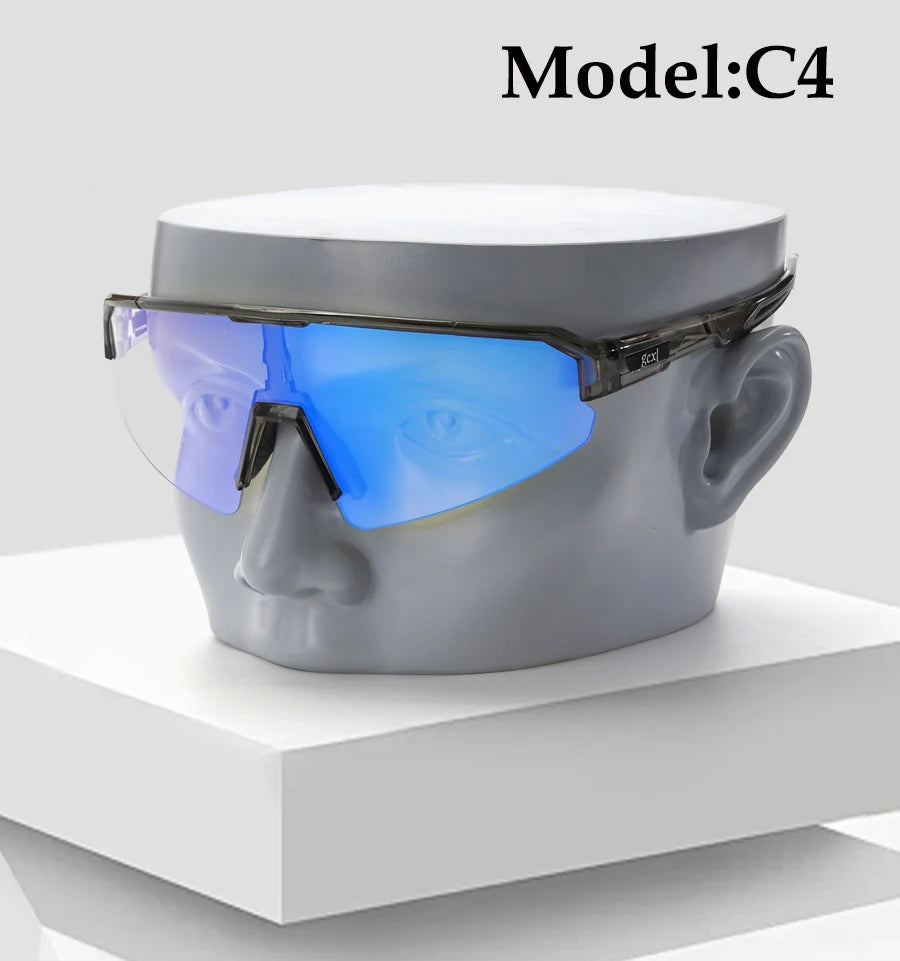 New Photochromic Bicycle Glasses Cycling Sports Sunglasses Men Women Mountain Bike Road Eyewear Riding Outdoor Hiking Goggles Zpaxo