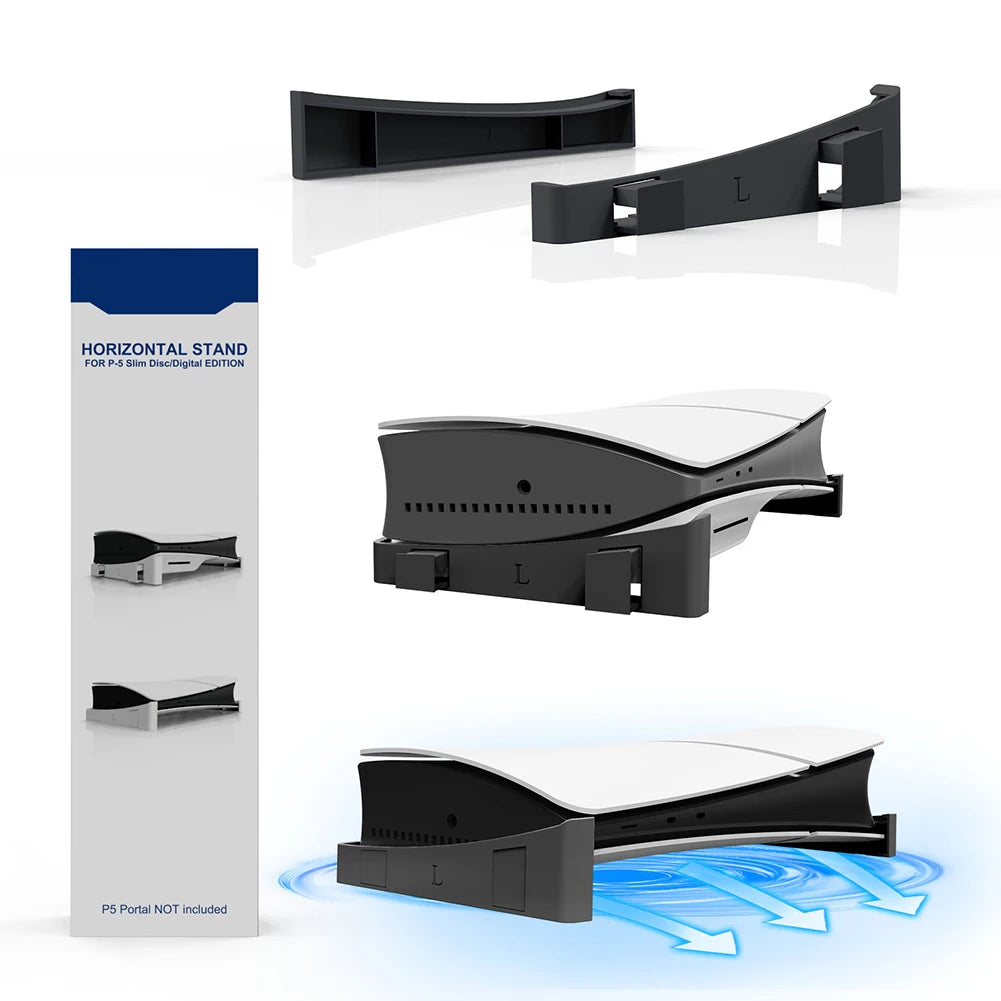 Horizontal Stand Anti-slip Mads Base Holder Accessories Space Saving
