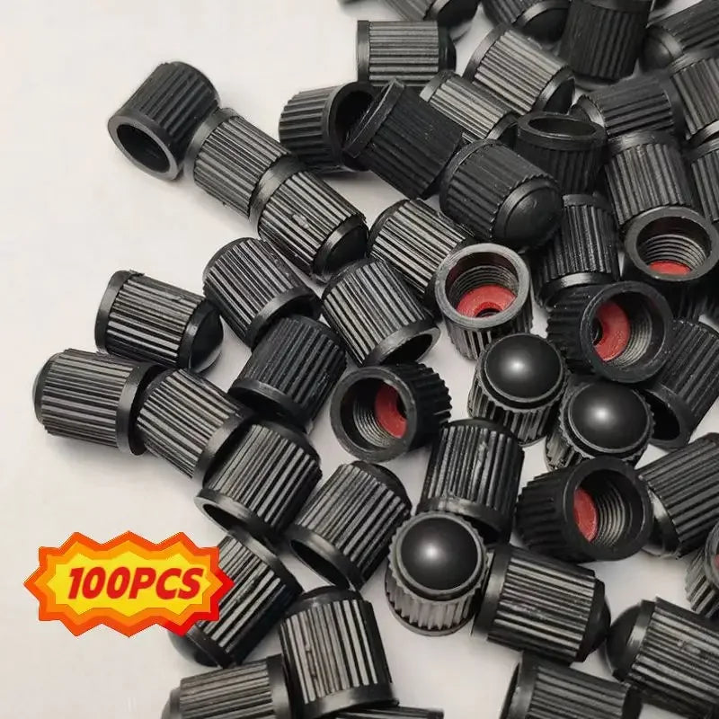 Plastic Tire Valve Stem Dust Caps – Car, Bike & Motorcycle