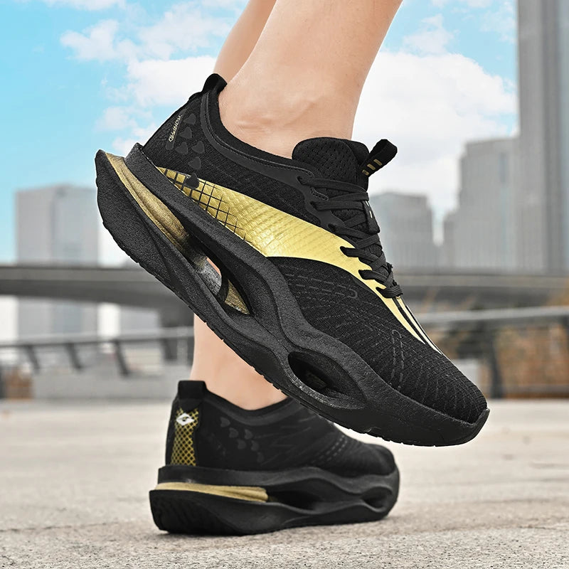 Men's Casual Sneakers Luxury Trainer Shoes Breathable Race Running