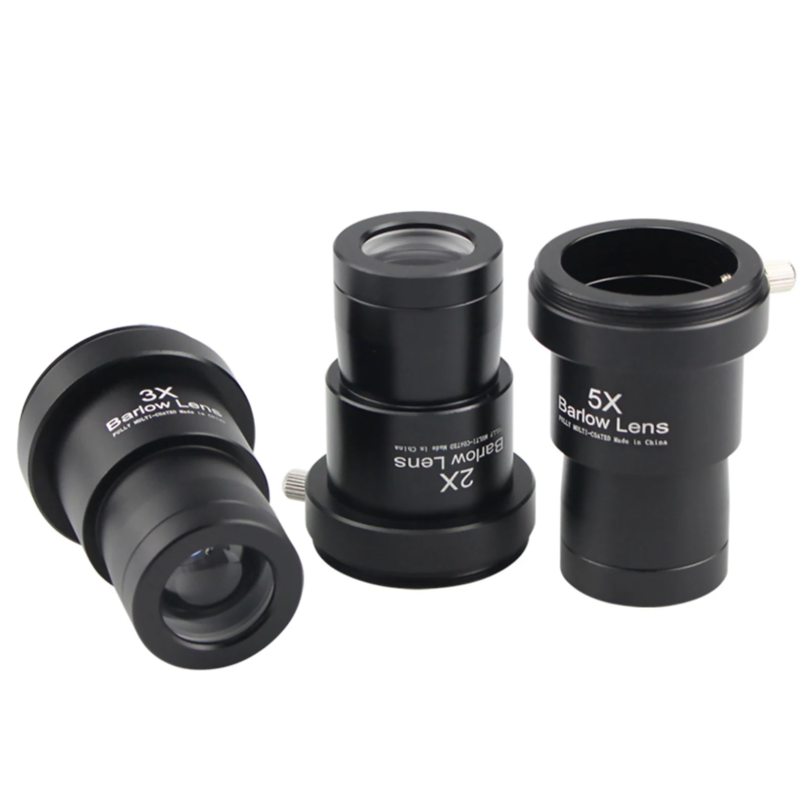 2X 3X 5X Astronomical Telescope Barlow Lens Metal Fully Coated Focal
