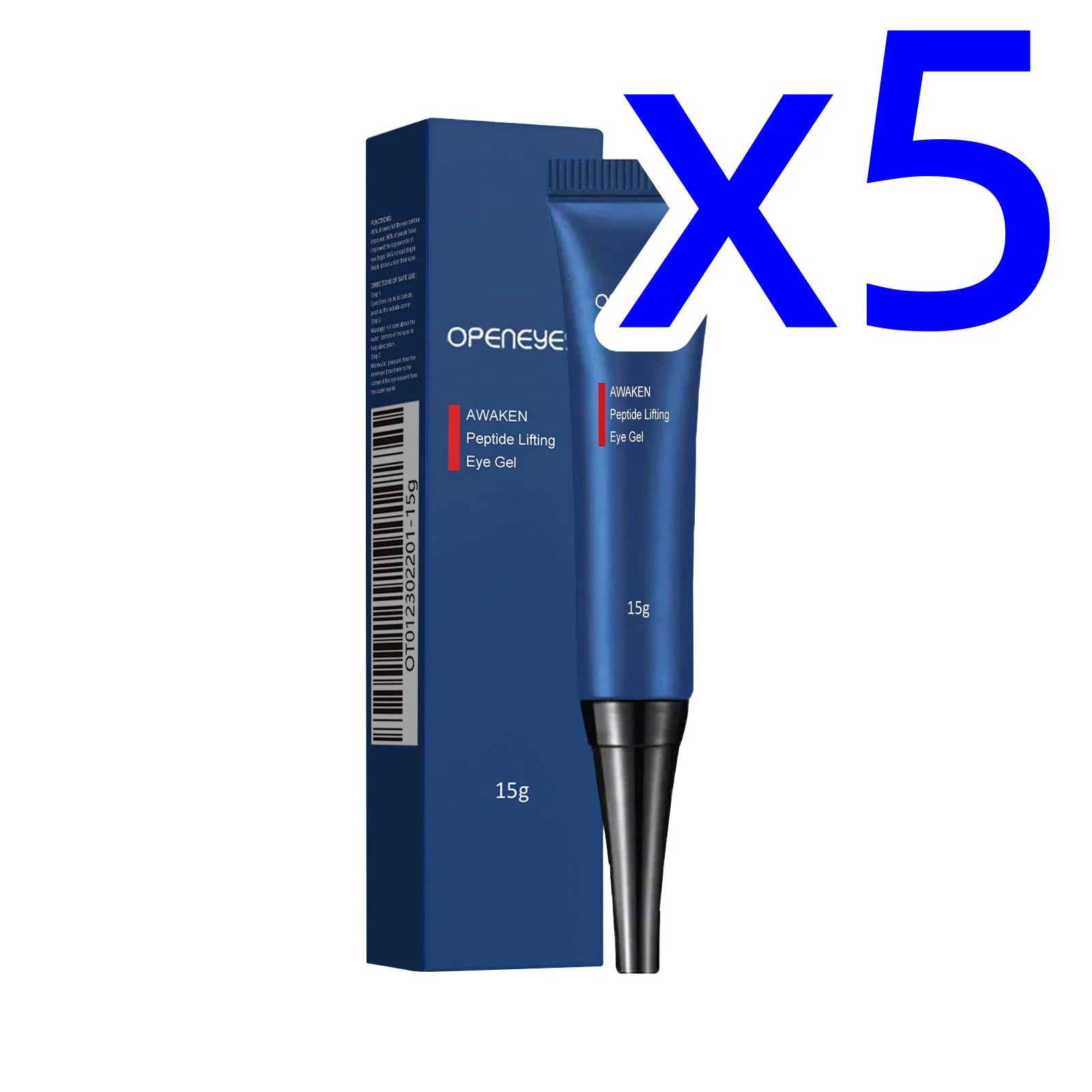 Retinol Eye Cream for Men – Bags, Dark Circles & Wrinkles Men's Eye Cream Zpaxo 15g Boxed X 5PCS
