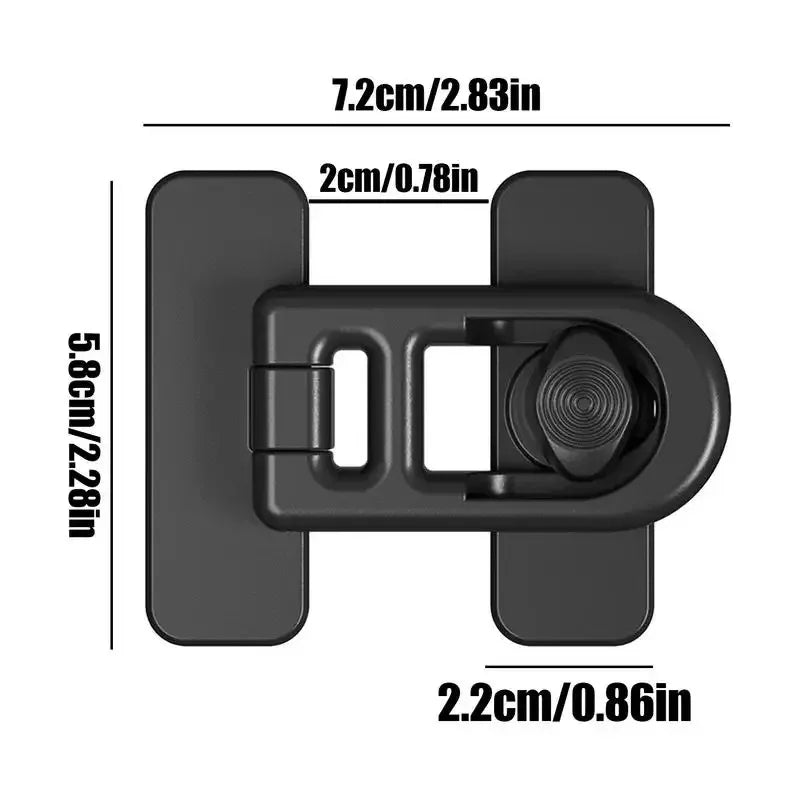 Child Safety Lock for Fridge, Freezer & Oven – No-Drill Baby Proof Child Safety Lock Zpaxo
