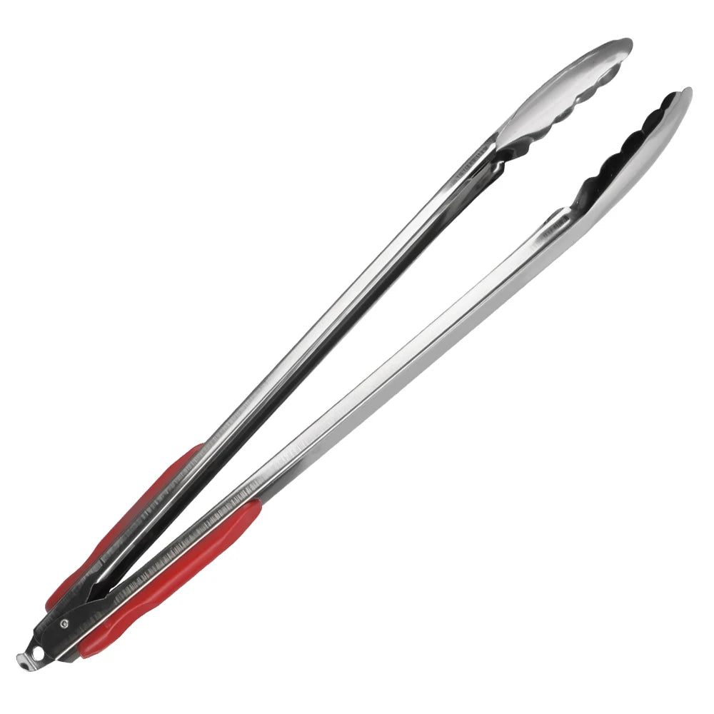 Kitchen Tools Cooking Salad Food Clip BBQ Tongs Stainless Steel Grill