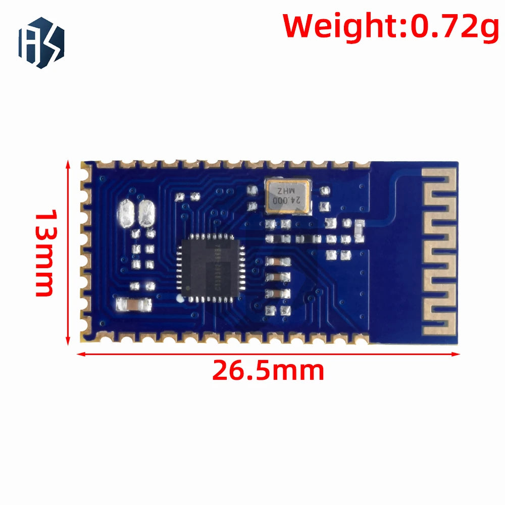 1PC BT-04/BT-06 UART RS232/TTL Bluetooth Transceiver Module for Arduino Compatible, Replace HC-05/HC-06 Zpaxo