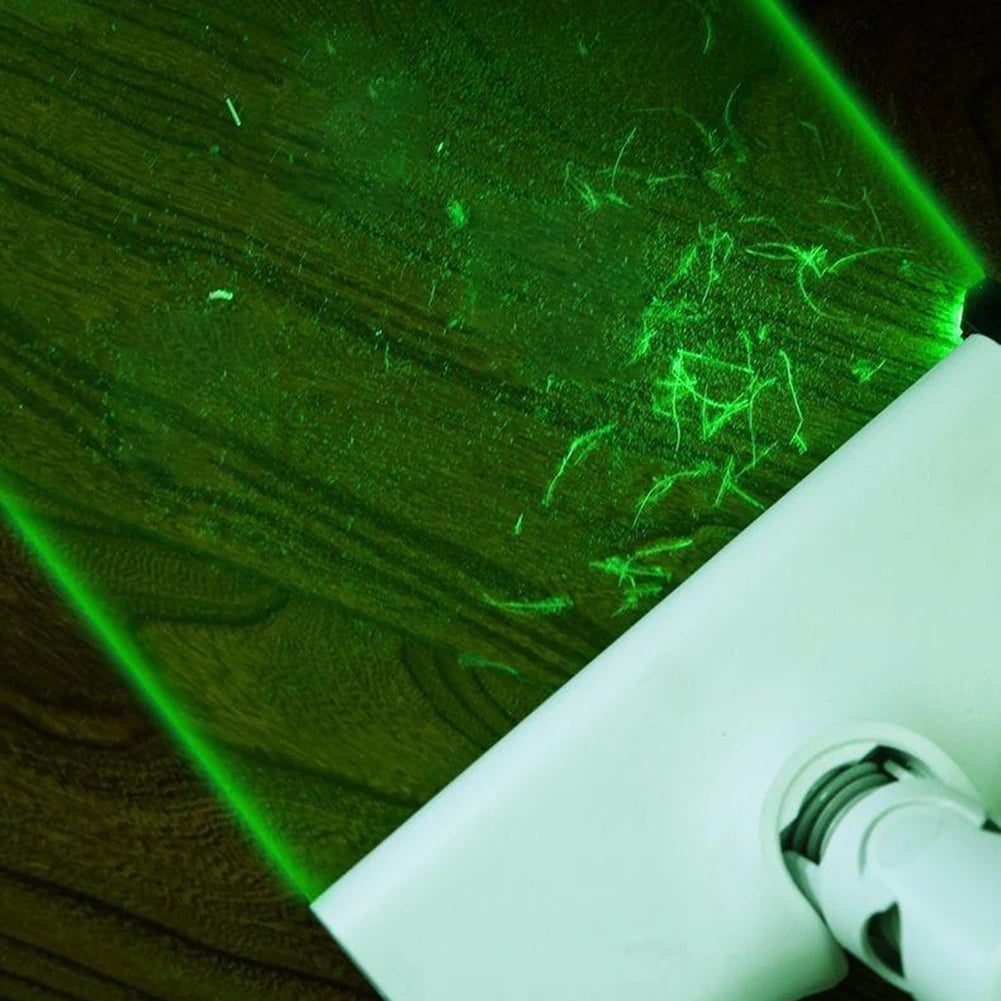 1- Vacuum Cleaner Laser Light Dust Display LED Lamp Visible Under