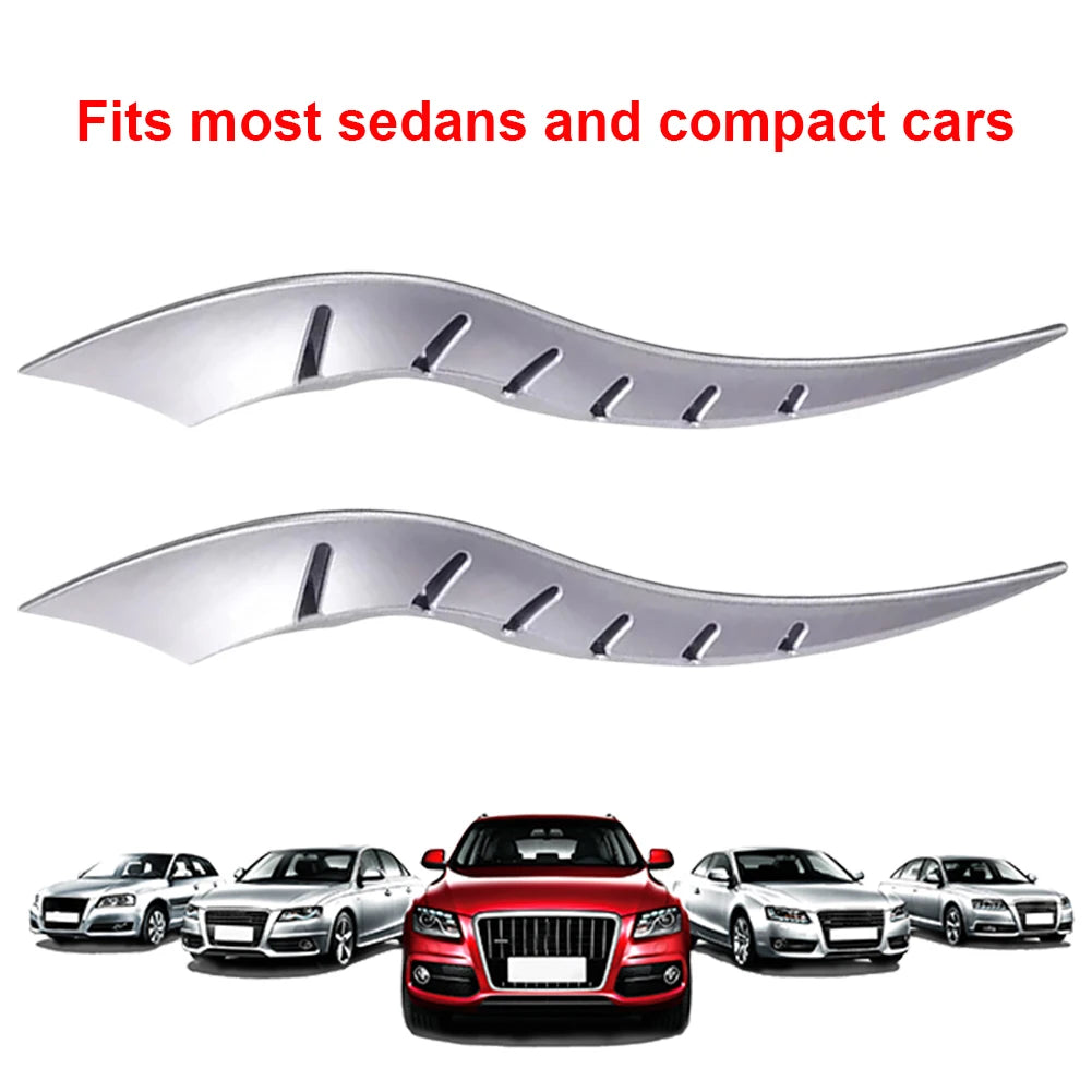 1 Pair Fantasy Creative Auto Roof Ornament Dragon Horn Shaped Car