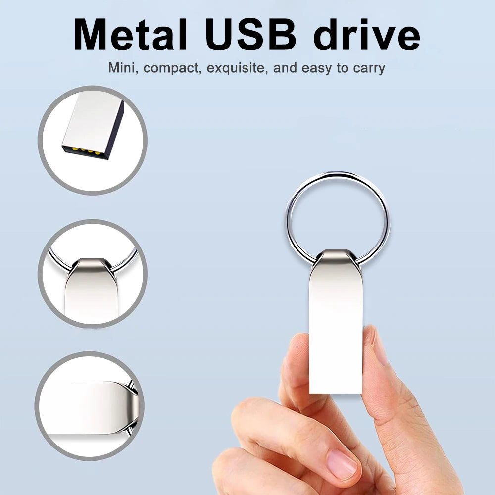 ZSUIT 10pcs High Speed USB Flash Drive 8GB 32GB Pendrive 128GB 64GB Custom logo Waterproof USB Pen Drive Flash Metal Stick XT Zpaxo