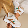 2026 New Women Sneakers Casual Lace Up Sport Sneakers Luxury Platform Running Shoes Women Luxury Outdoor Shoes Zapatos De Mujer Zpaxo 4-260-beige 41