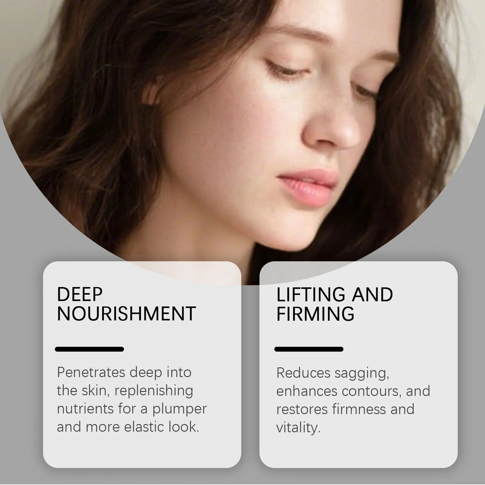 Firming Facial Serum Gentle Moisturizing Reduces Sagging Smooths Fine Lines Enhances Contours Nourishing Facial Serum Zpaxo