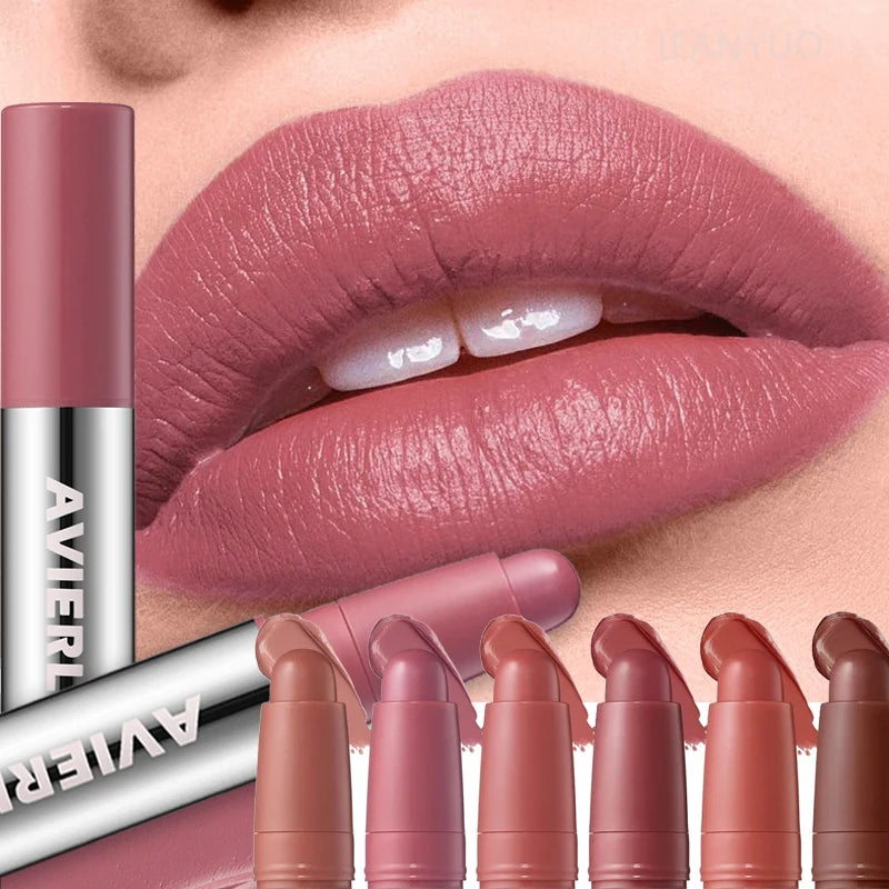 Smooth Matte Lipstick Waterproof Long-lasting Moisturizing Easy Apply