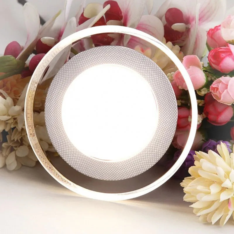 5W 3-Color LED Downlight Round Ceiling Spotlight | POCKETMAN