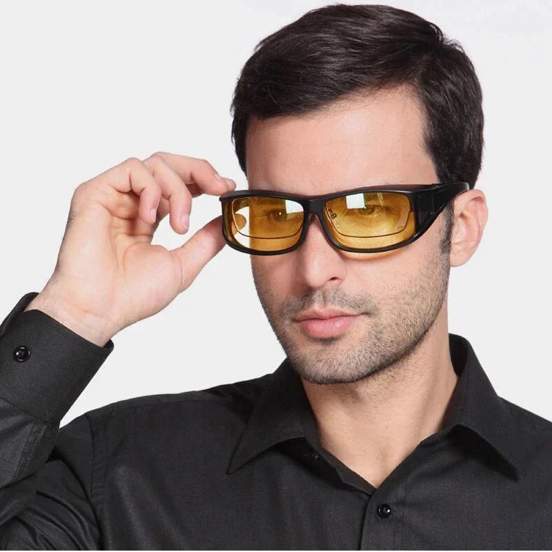 Night Vision Sunglasses Car Driving Glasses Driver Goggles Unisex Sun