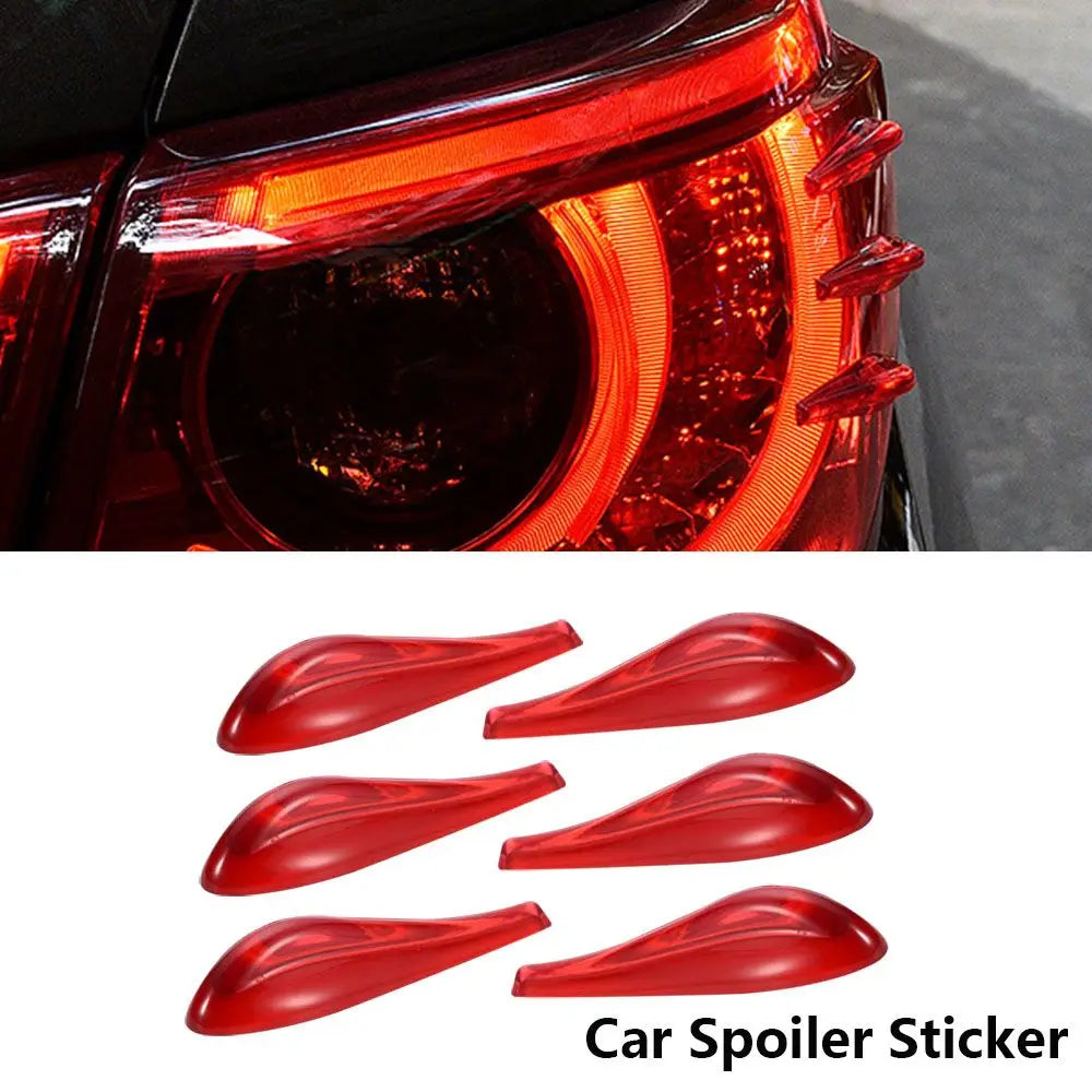 Car-styling Car Accessories Acrylic Exterior Parts Tail Light Sticker Zpaxo