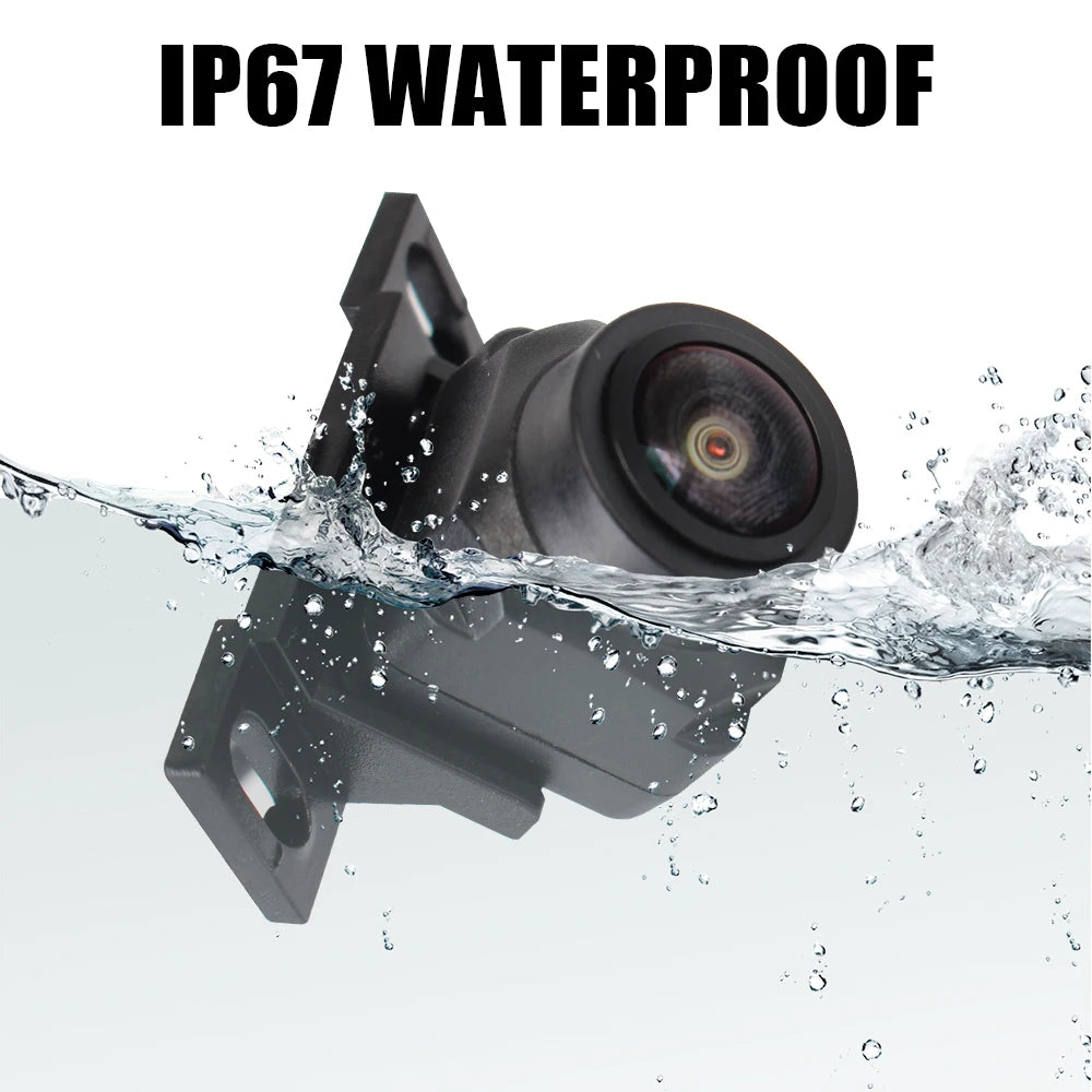 CCD Car Camera Definition AHD Fisheye Lens 1280x1080P 170 Wide Angle