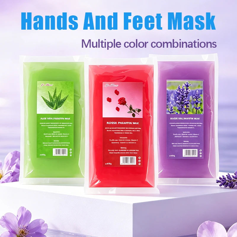 Peel-Off Hand & Foot Wax Mask – SPA Nourishing Gloss 200g/450g Hand & Foot Wax Mask Zpaxo