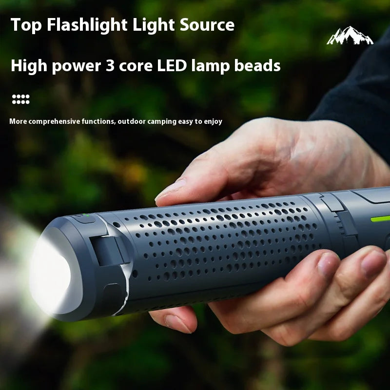 Foldable 1000 Lumen Rechargeable Camping Lantern & Work Light