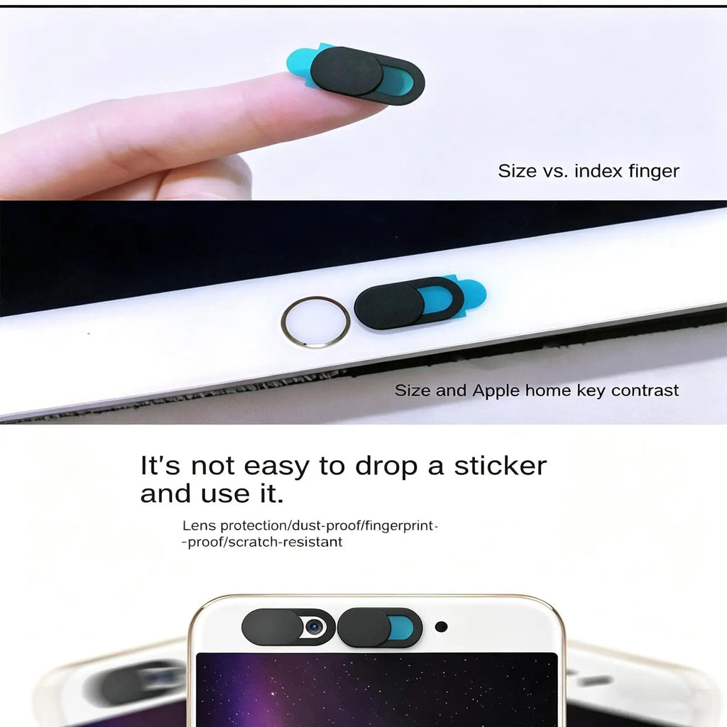 Camera Cover Slide Laptop Webcam Blocker Sticker Adhesive Privacy