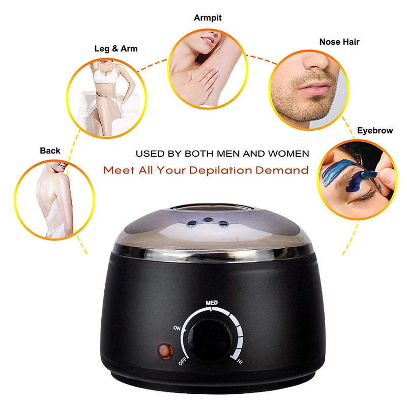 200ML Paraffin Wax Heater Kit – Hair Removal Wax Warmer Wax Heater Kit Zpaxo