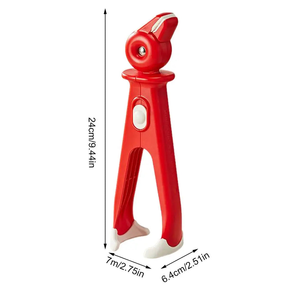 Plate Gripper Non-Slip Safe Clamp Hot Plate Grabber for Kitchen Gadgets Oven Counter Cooking Baking Air Fryer Dish Food Prep Zpaxo Red China Mainland