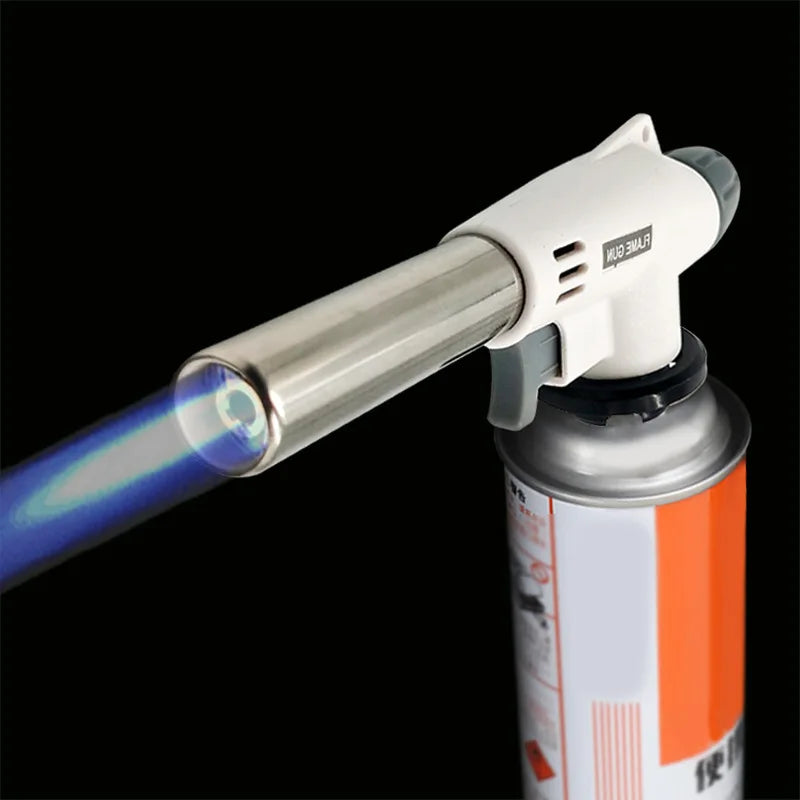 1 2 Welding Gas Burner Flame Torch Gun Blowtorch Cooking Soldering