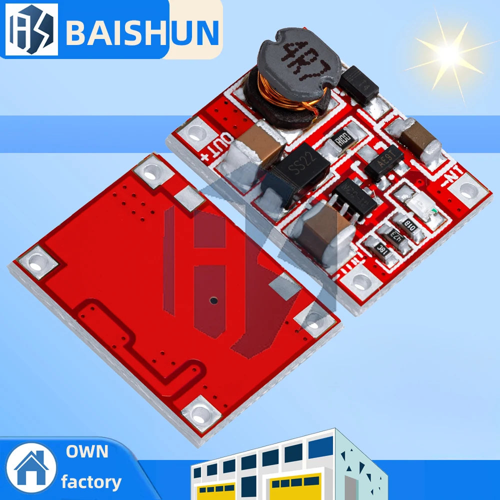 3V 5V 1A DC-DC Boost Converter Module 96 Efficiency Ultra-small Zpaxo