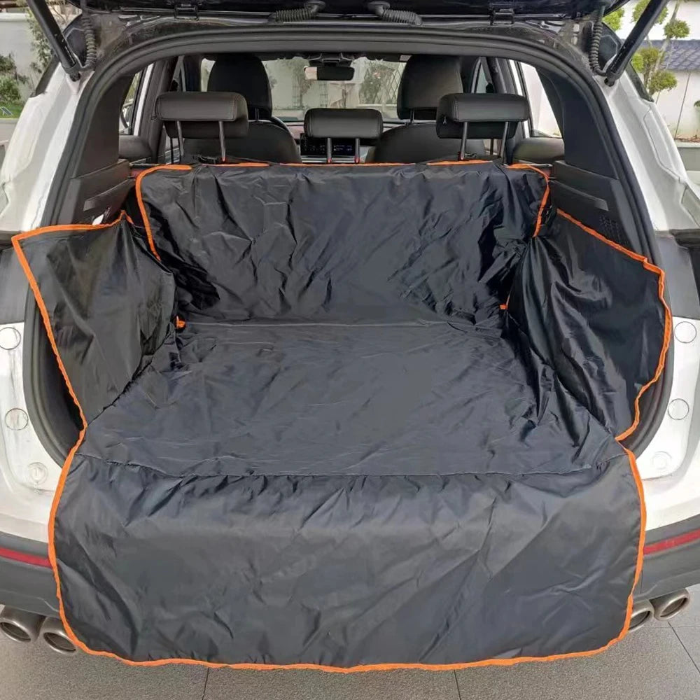 SUV Cargo Liner Waterproof Trunk Seat Cover Back Area Universal Fit