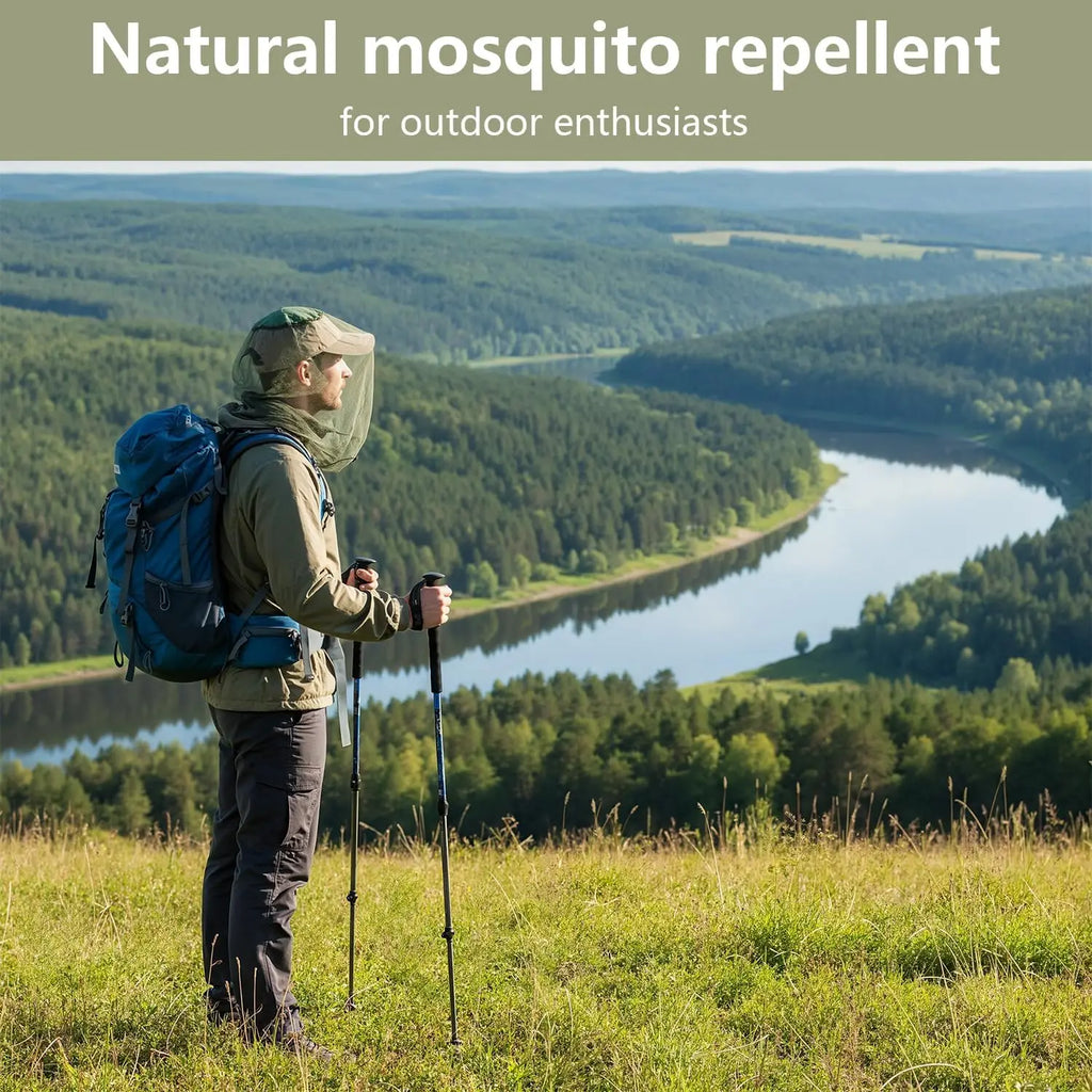 Outdoor Fishing Night Mosquito Net Hat Unisex Breathable Sun