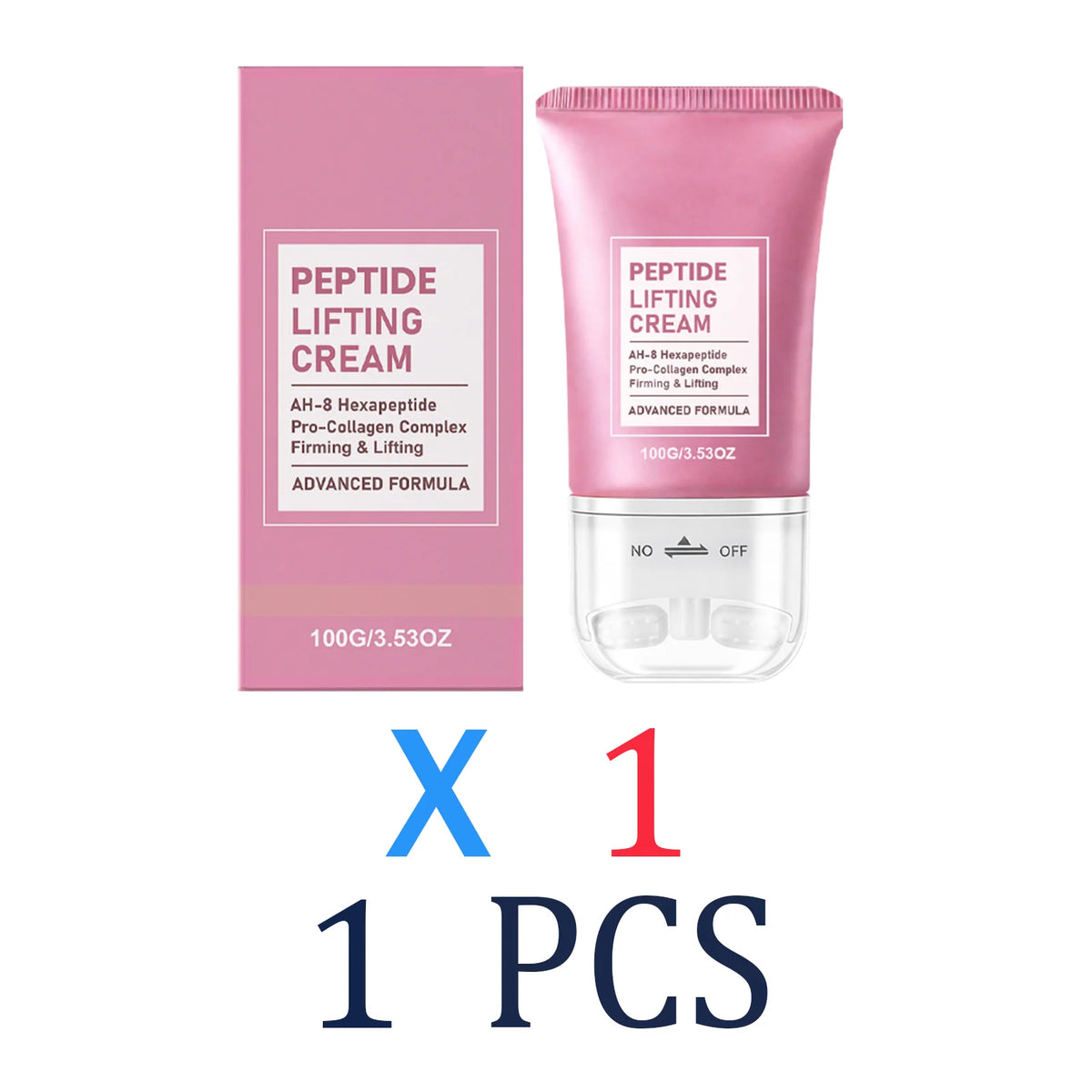 Neck Roller Care Cream Massager Firming Smoothing Moisturizer Gentle Nourishing Long Lasting Hydration Body Care 100g Zpaxo 1 Pcs