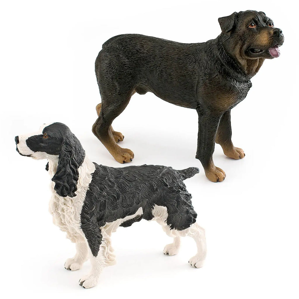 Dog Figurine Statue Yard Art Decoration Puppy Standing Figurine Statue for Gift Decorations Home Decor Furnishings Dog Lover Zpaxo