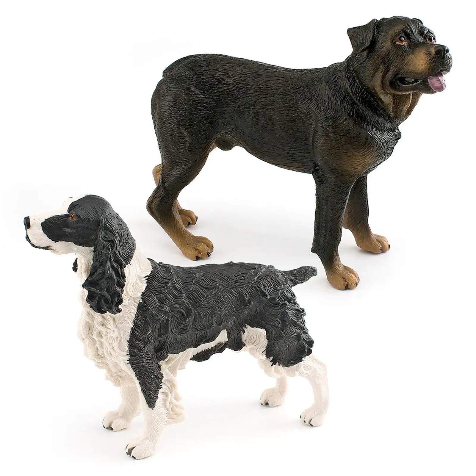 Dog Figurine Statue Yard Art Decoration Puppy Standing Figurine Statue for Gift Decorations Home Decor Furnishings Dog Lover Zpaxo