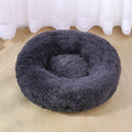 Soft Pet Dog Cat Bed Plush Full Washable Calm Donut Comfortable