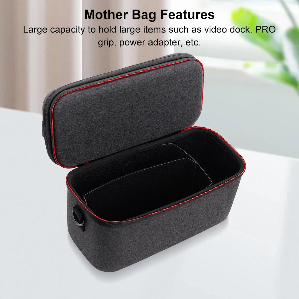 EVA Hard Carrying Case for Switch 2 Protective Travel Bag Hard Shell Protective Pouch Case for Nintendo for Switch 2 Accessories Zpaxo