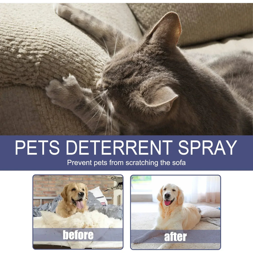50ml Cat Scratch Deterrent Spray – Natural Citrus Formula
