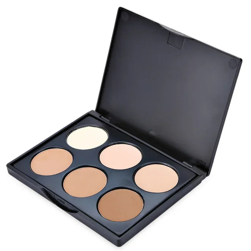 Face Highlighter Powder Palette Corrector Concealer Power Contouring Zpaxo