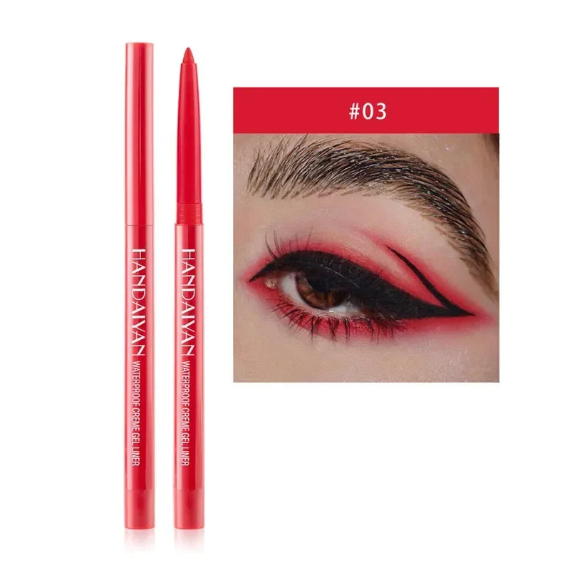 Matte Colorful Eye Liner Pen 20 Colors Eyeliner Gel Pencils Long Zpaxo 3