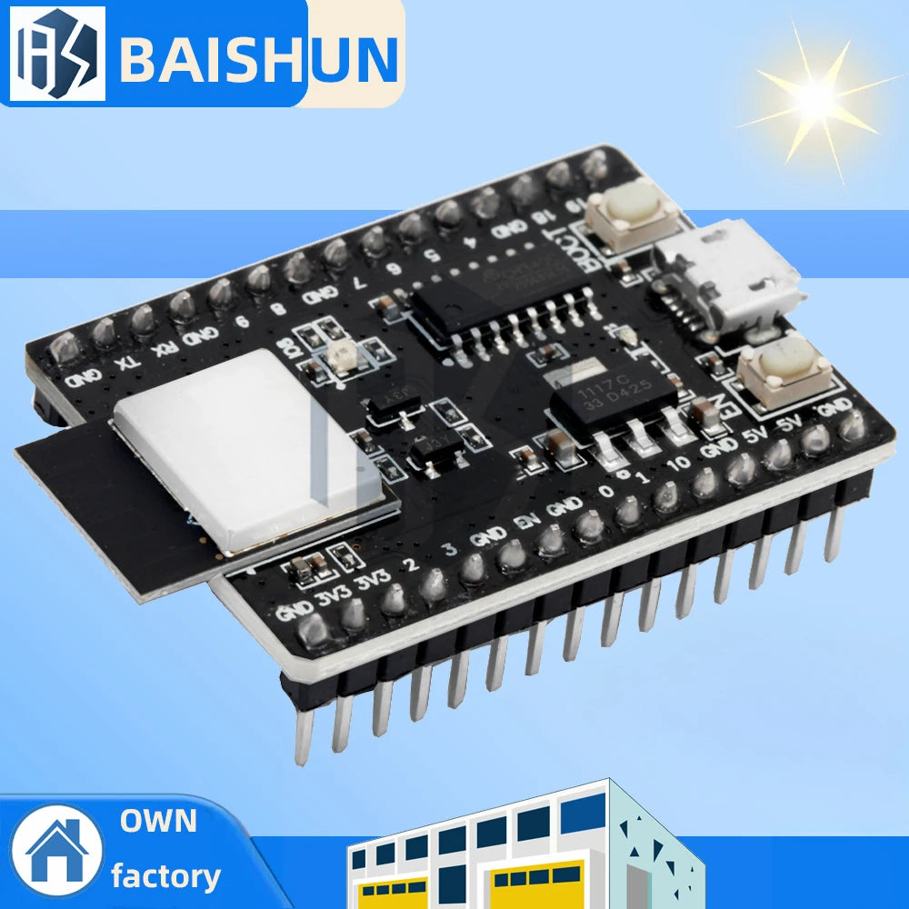 ESP32-C3-MINI-1 Dev Board RISC-V 160MHz 4MB Flash Wifi BLE5 0 Iot Zpaxo