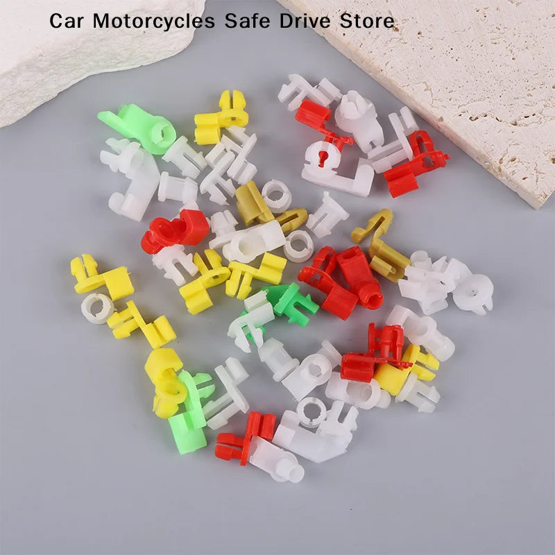 CM50PCS Universal Auto Door Lock Rod Clip Driver Side Handle Retainer